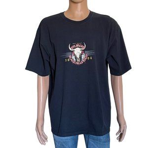 lofteez t shirt black size 2XL short sleeve